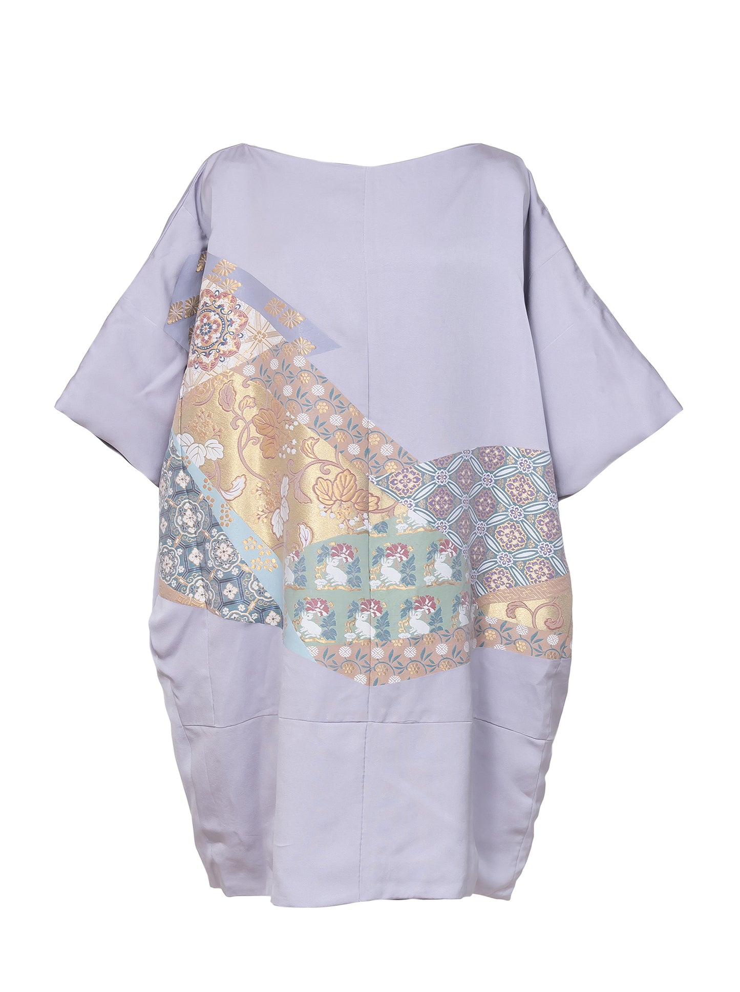 キモノワンピース|山吹_金糸_華兎