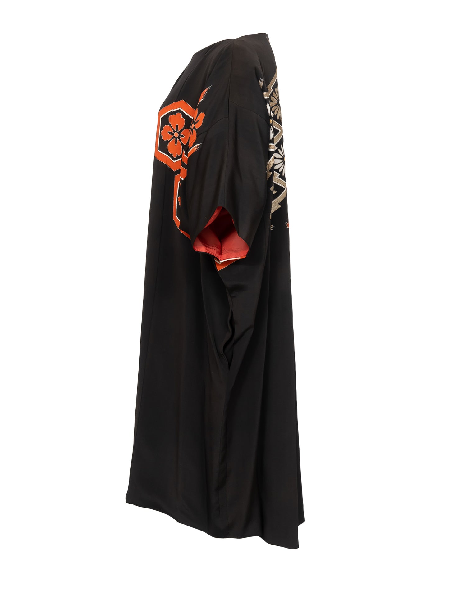 キモノワンピースドレス|亀甲